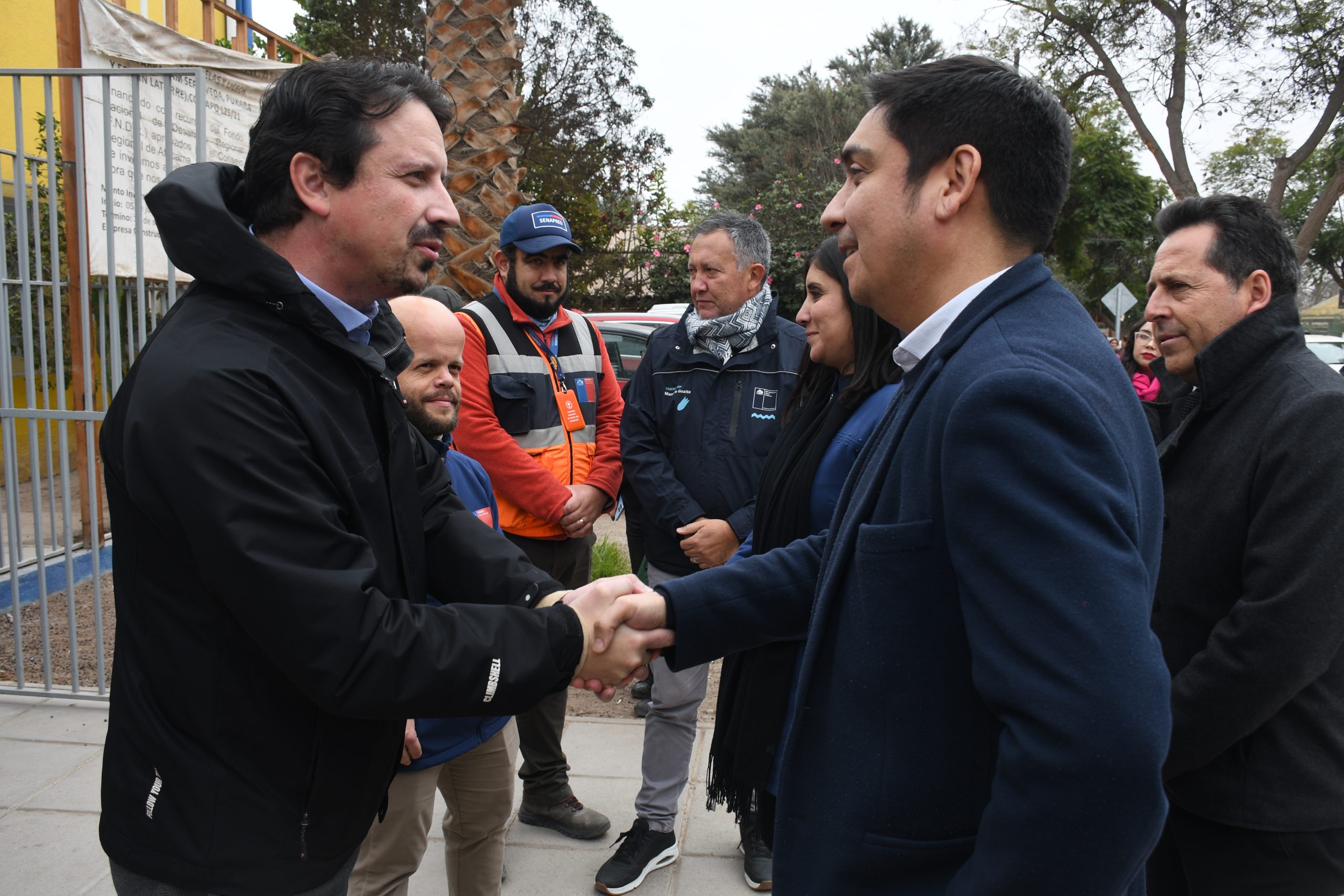 Subsecretario del Interior encabeza reunión de coordinación en Escuela Abraham Sepúlveda