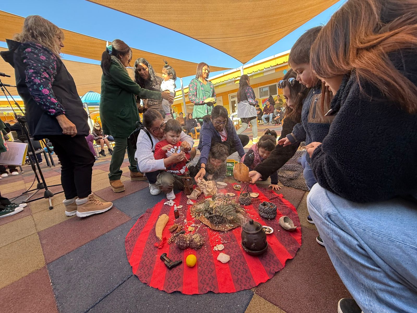 Jardín Infantil “Mi Pequeña Estrella” de Caldera celebró el Año Nuevo Indígena con ceremonia Chigua
