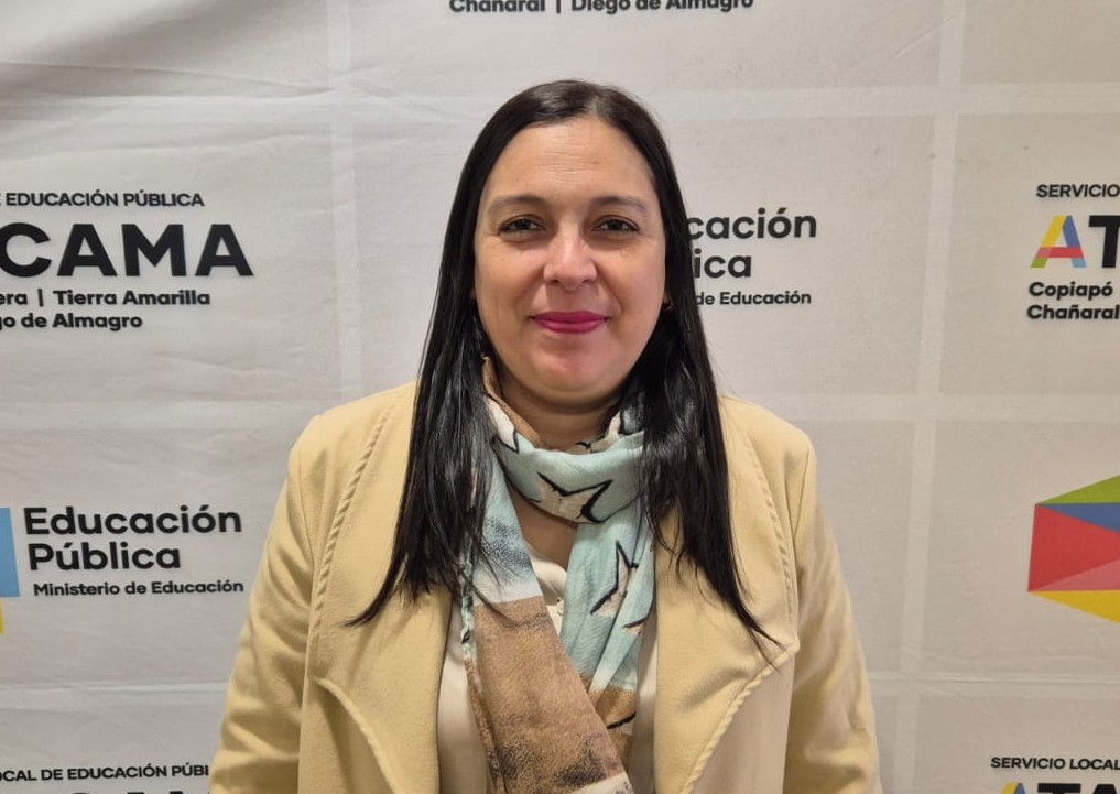 Docente Paulina Cortés Muñoz se incorpora al equipo técnico pedagógico del SLEP Atacama en Caldera