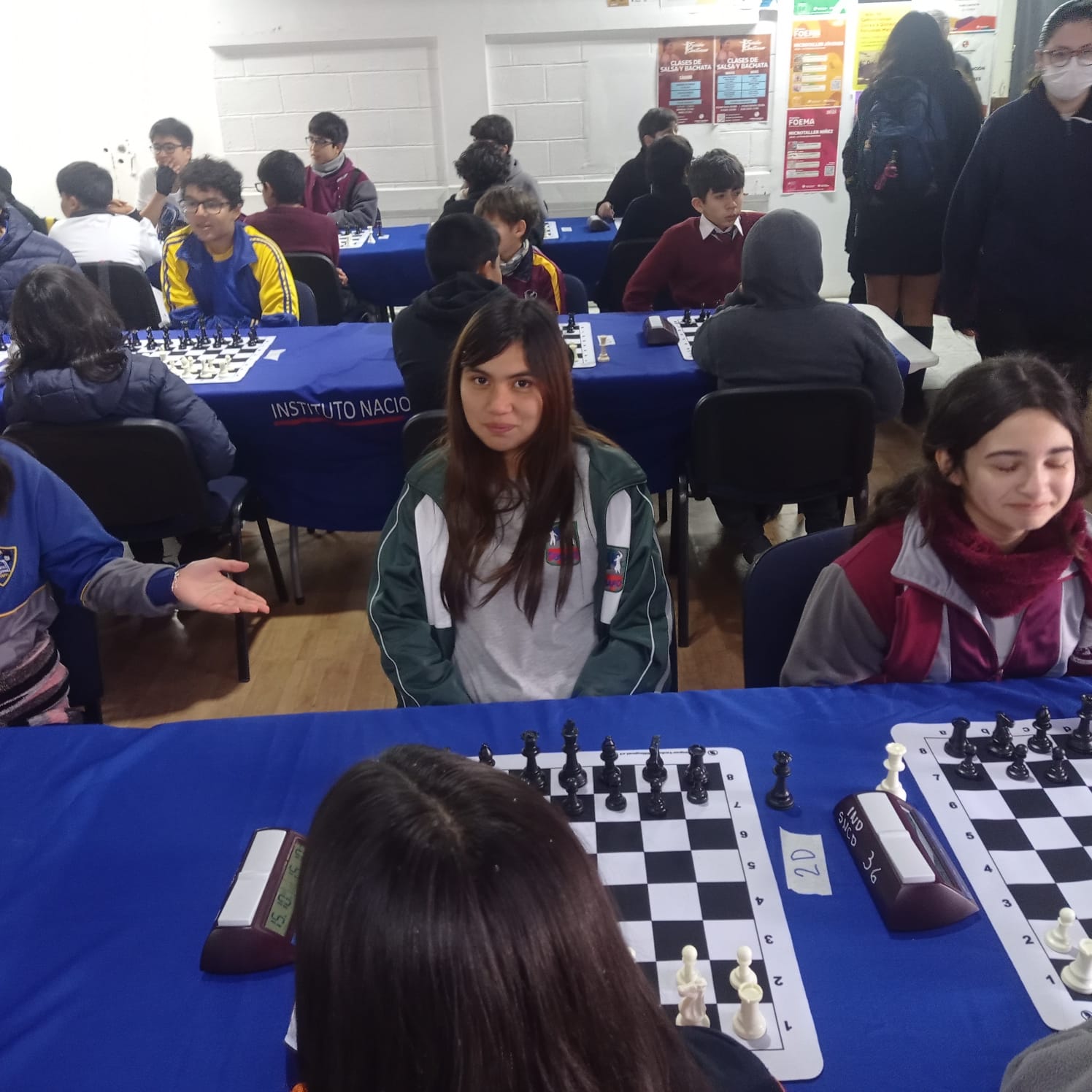 Estudiante del Liceo Tecnológico se corona campeona comunal de ajedrez sub14