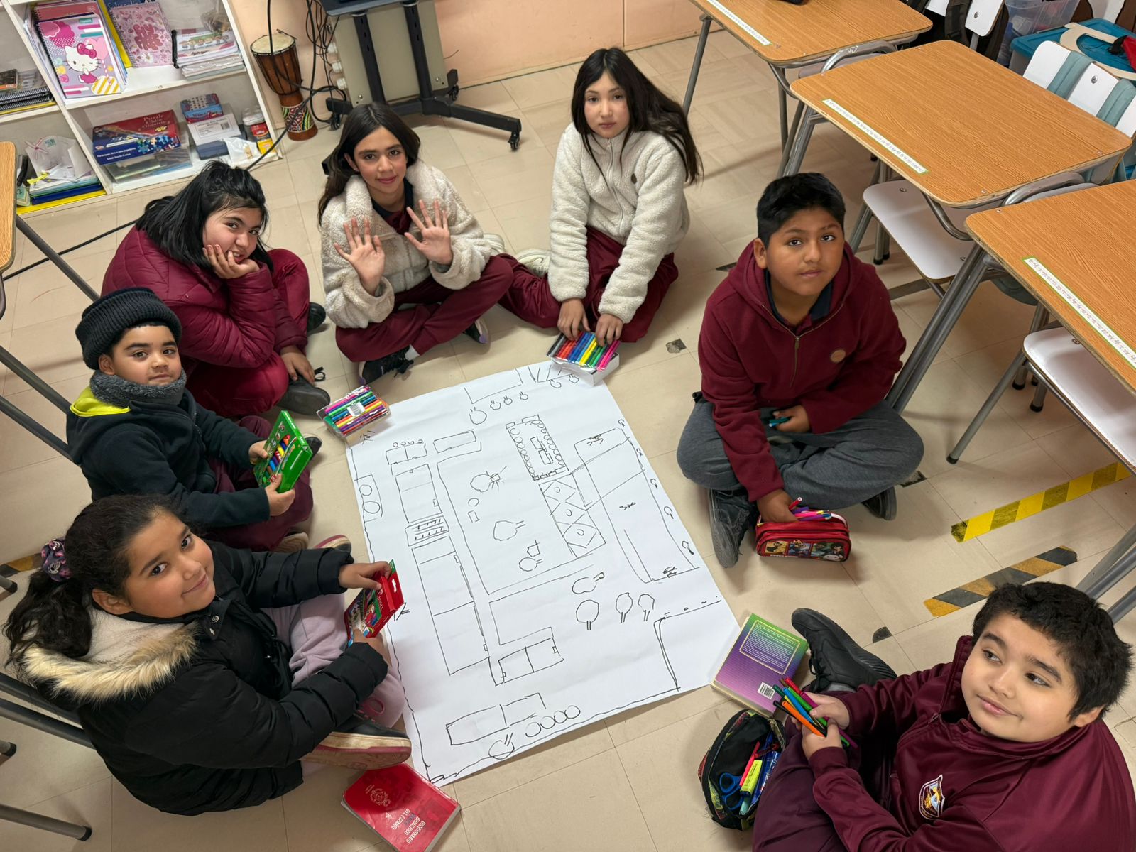 Comunidad educativa de la Escuela Jaime Prohens se suma a la Jornada Nacional “Presentes contra la violencia”