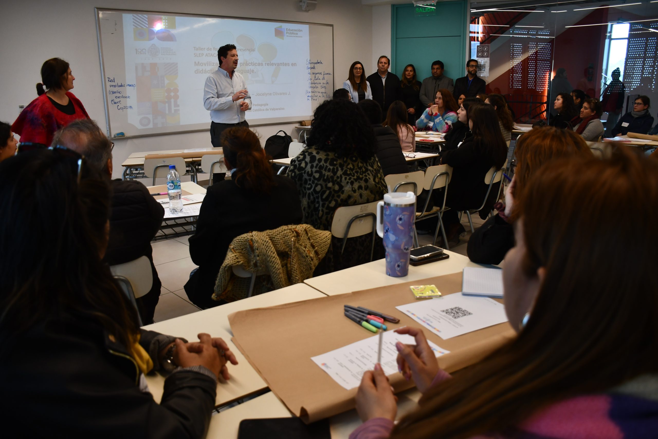 Docentes de Lenguaje fortalecen sus prácticas pedagógicas en Taller realizado por la PUCV en el marco del Plan Atacama