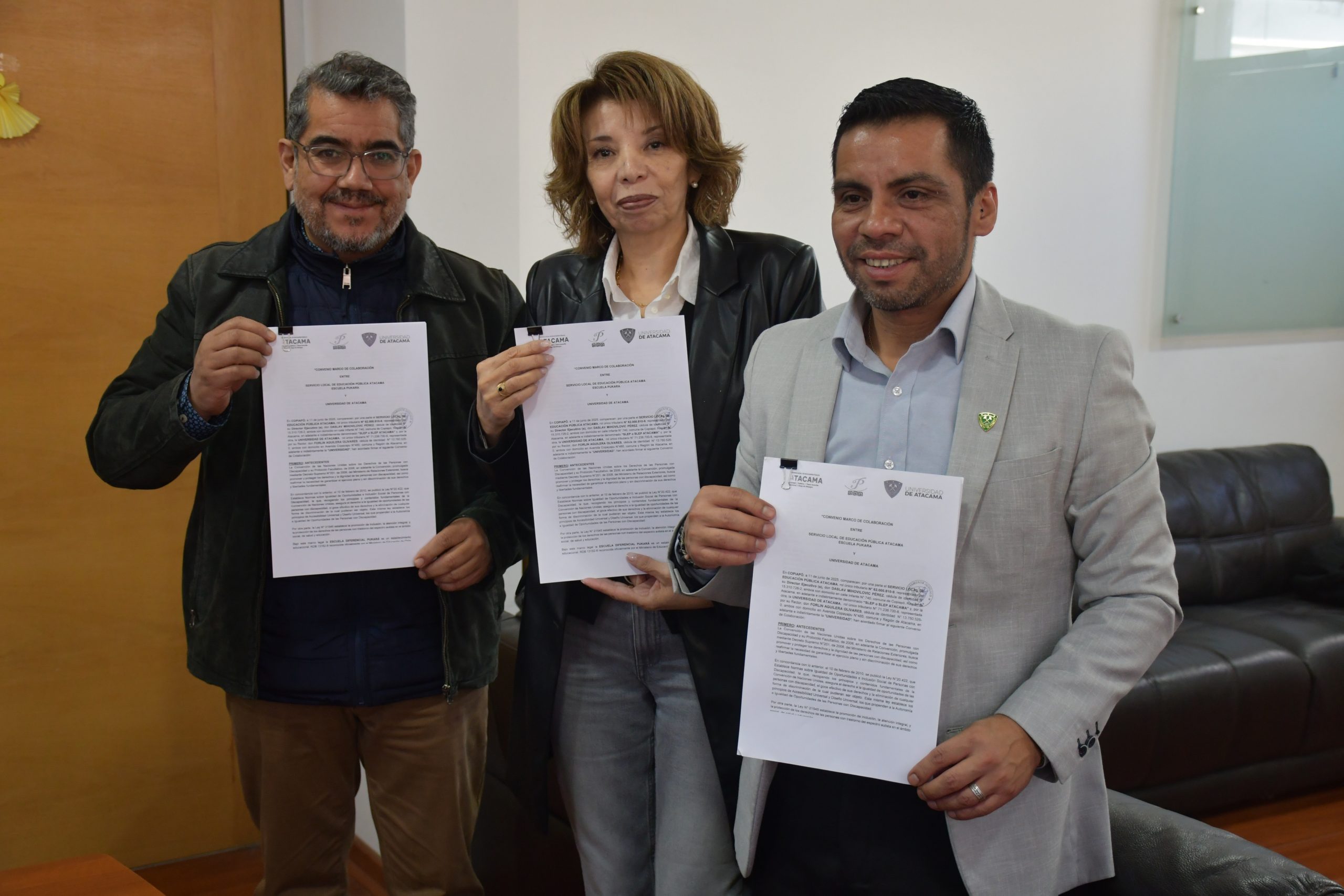 SLEP Atacama y Universidad de Atacama firman convenio para fortalecer a la Escuela Pukará