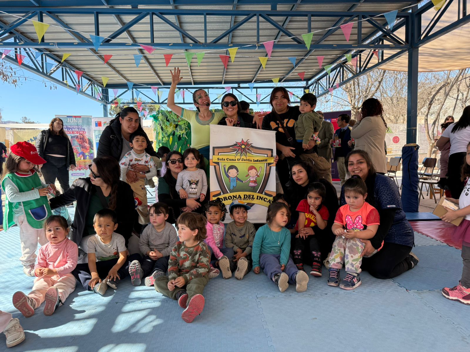 Jardín Infantil Corona del Inca celebró el Mes de la Niñez con jornada de juegos y aprendizajes