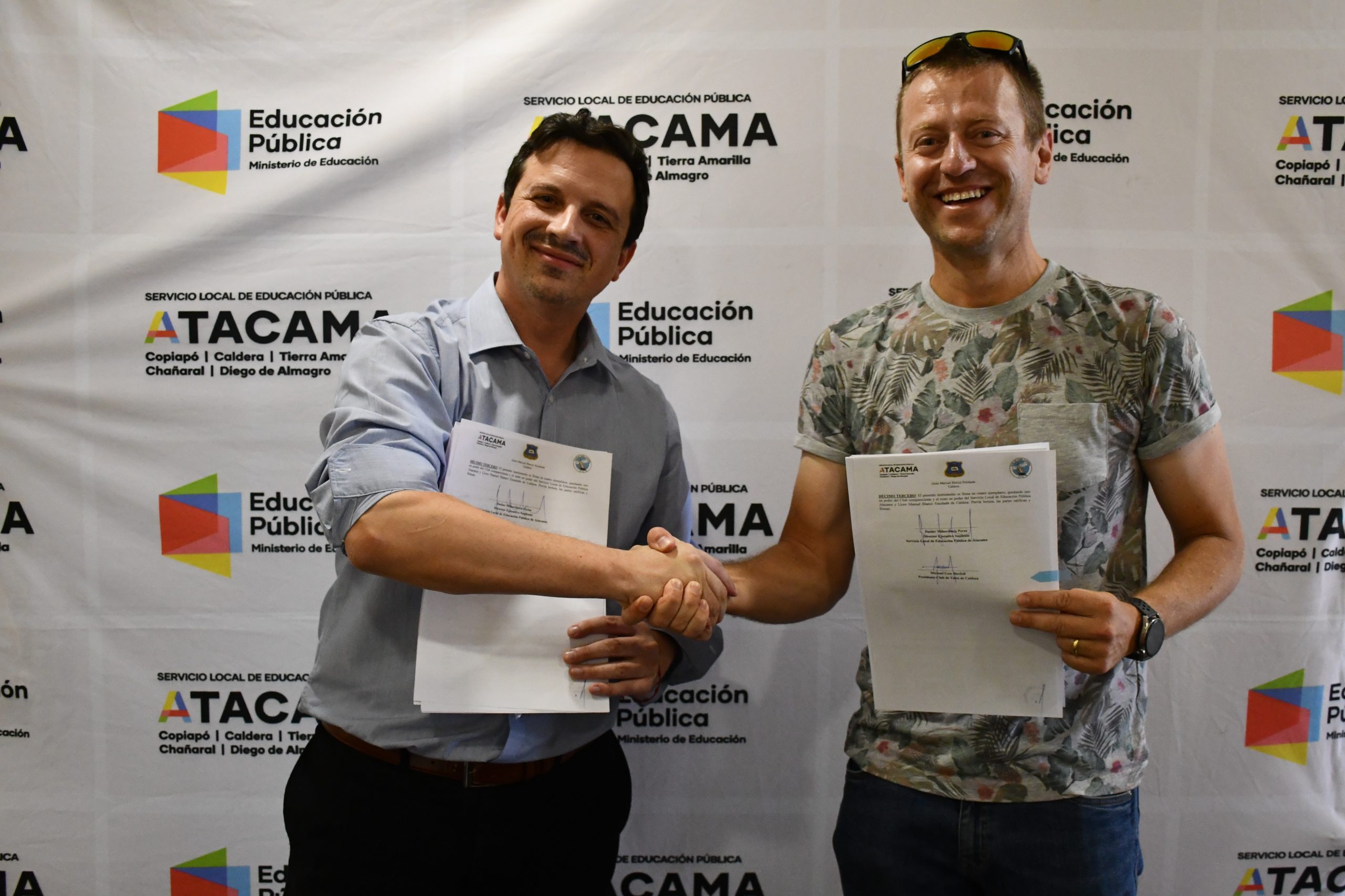 SLEP Atacama y Club de Yates de Caldera firman convenio que fortalecerá la formación técnica de estudiantes en Acuicultura