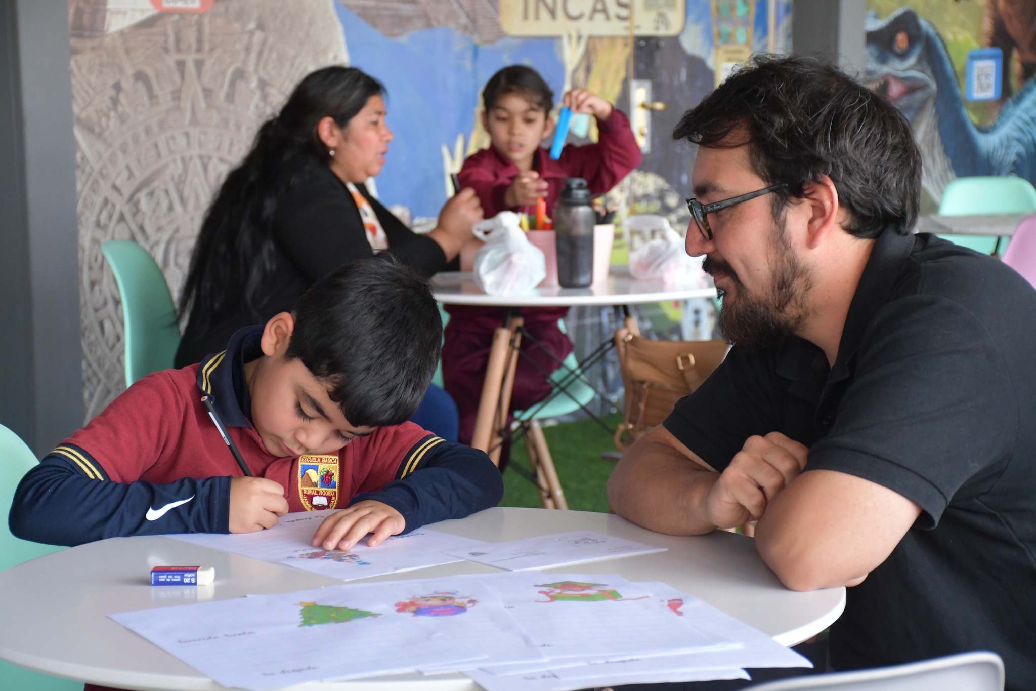 Escuela Paul Harris de Tierra Amarilla realizó visita educativa a biblioteca en Copiapó