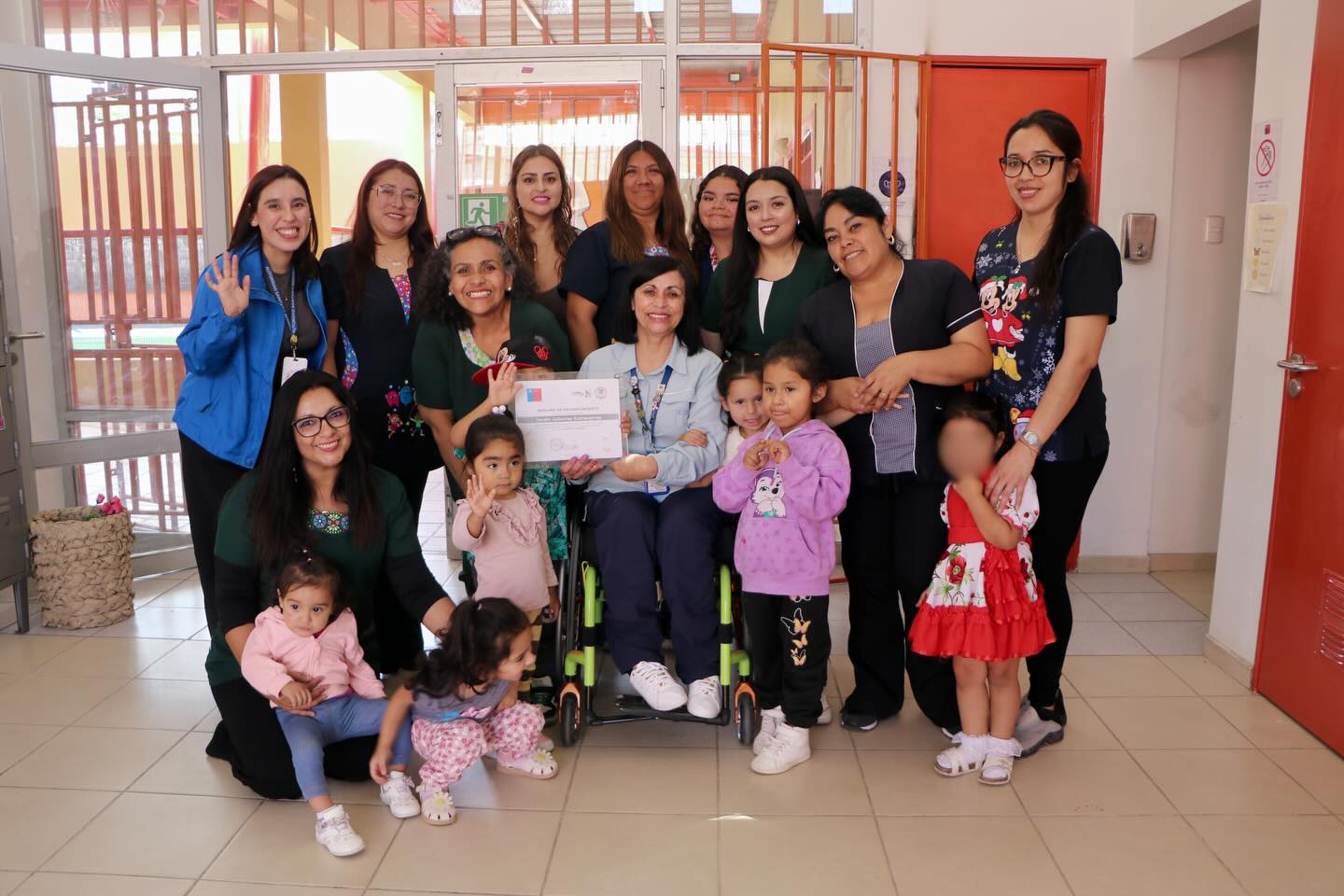 Jardín Infantil Colonias Extranjeras es reconocido como Establecimiento Promotor de la Salud